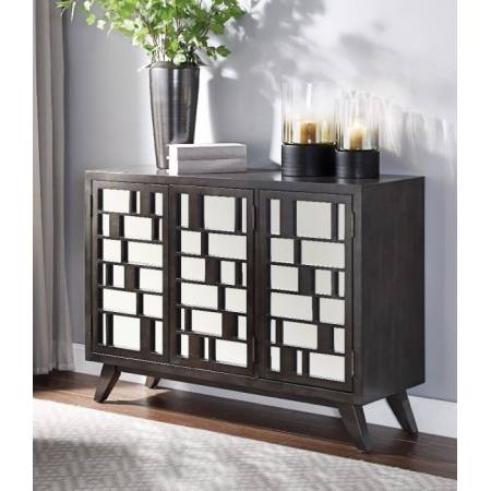 Melville Console Table in Dark Gray - Acme Furniture 90492