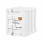 Cargo End Table in White - Acme Furniture 87882