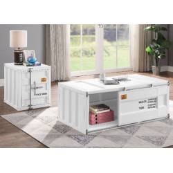 Cargo Coffee Table in White - Acme Furniture 87880