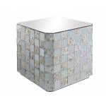 Nasa End Table in Mirrored & Mother of Pearl - Acme Furniture 84907