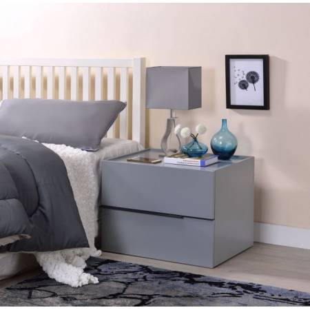 Corbin End Table / Nightstand in Gray - Acme Furniture 84624