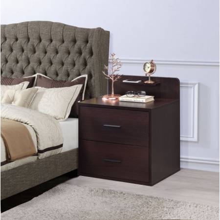 Corona End Table / Nightstand in Espresso - Acme Furniture 84623