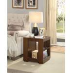Pisanio End Table (Stationary) in Espresso - Acme Furniture 84521