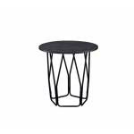 Sytira End Table in Espresso & Black - Acme Furniture 83952