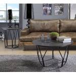 Sytira Coffee Table in Espresso & Black - Acme Furniture 83950