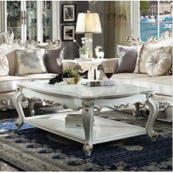 Picardy Coffee Table in Antique Pearl - Acme Furniture 83460