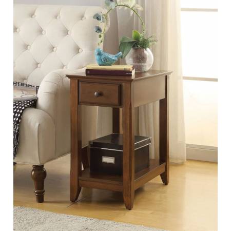 Bertie Side Table in Walnut - Acme Furniture 82836