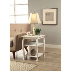 Becci End Table in White - Acme Furniture 82828