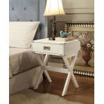 Babs End Table in White - Acme Furniture 82824