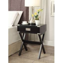Babs End Table in Black - Acme Furniture 82822