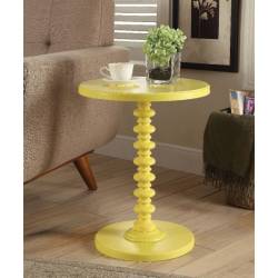 Acton Side Table in Yellow - Acme Furniture 82802