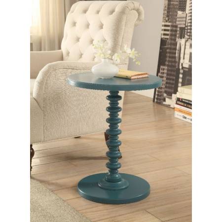 Acton Side Table in Teal - Acme Furniture 82798