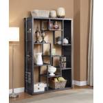 Cargo Shelf Rack / Book Shelf in Gunmetal - Acme Furniture 77908
