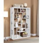 Cargo Shelf Rack / Book Shelf in White - Acme Furniture 77888