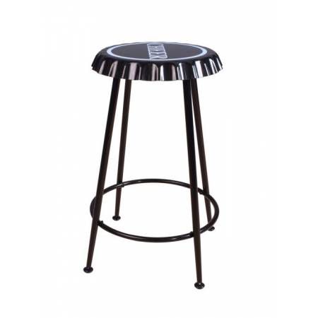 Mant Counter Height Stool in Black - Acme Furniture 72707
