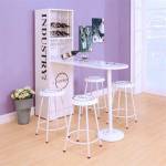 72700+72702*4 5PC SETS Mant Counter Height Table + 4 Counter Height Stools