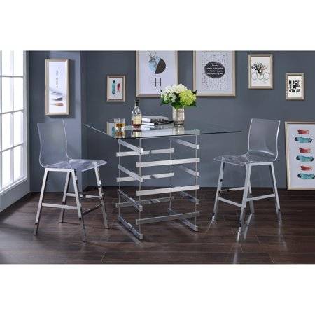 72590+72592*2 3PC SETS Nadie Counter Height Table + 2 Counter Height Chairs