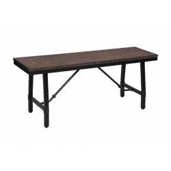 Mariatu Bench in Oak & Black - Acme Furniture 72458