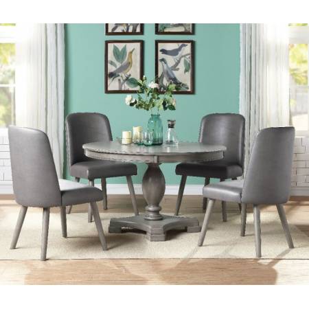 72205+72202*4 5PC SETS Waylon Dining Table + 4 Side Chairs