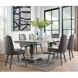 72200+72202*6 7PC SETS Waylon Dining Table + 6 Side Chairs