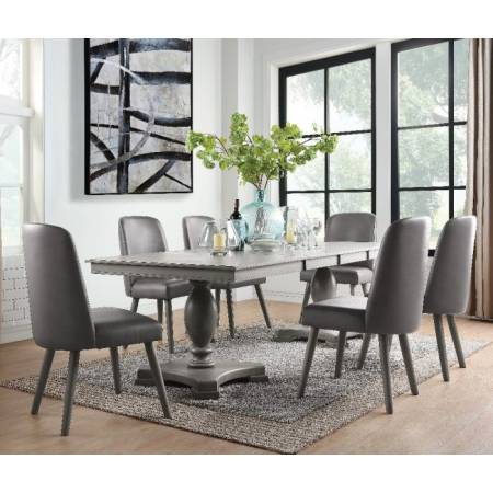 Waylon Dining Table in Gray Oak - Acme Furniture 72200