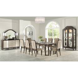 67990+67992*6+67993*2 9 PC SETS Peregrine Dining Table + 6 Side Chairs + 2 Arm Chair