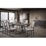 66180+66182*6 7PC SETS Leventis Dining Table + 6 Side Chairs