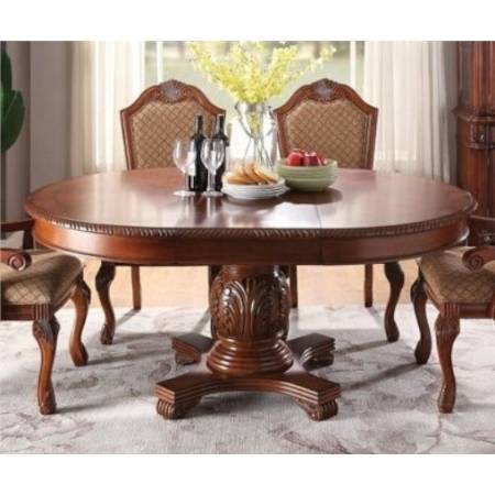 Chateau De Ville Cherry Wood Extendable Oval Dining Table