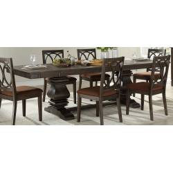 Jameson Espresso Wood Extendable Dining Table by Acme