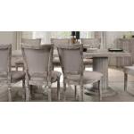 Gabrian Reclaimed Grey Wood Rectangular Dining Table by Acme