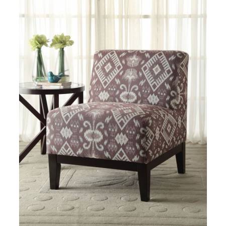 Hinte Accent Chair in Pattern Fabric - Acme Furniture 59503