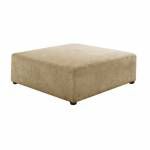 Vassenia Modular - Cocktail Ottoman in 2-Tone Latte Chenille - Acme Furniture 55813