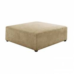 Vassenia Modular - Cocktail Ottoman in 2-Tone Latte Chenille - Acme Furniture 55813
