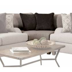 Cantia Wedge in 2-Tone Gray Fabric - Acme Furniture 55802