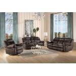 Zubaida Sofa (Glider & Motion) in 2-Tone Chocolate Velvet - Acme Furniture 55020