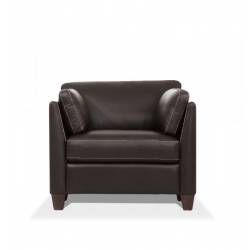 Matias Chair in Chocolate Leather - Acme Furniture 55012