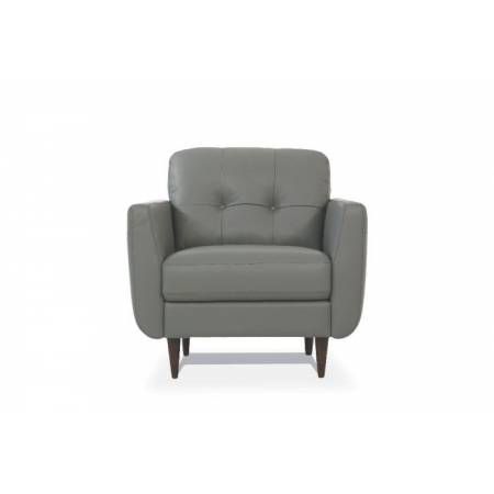 Radwan Chair in Pesto Green Leather - Acme Furniture 54962