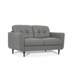 Radwan Loveseat in Pesto Green Leather - Acme Furniture 54961