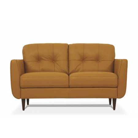Radwan Loveseat in Camel Leather - Acme Furniture 54956