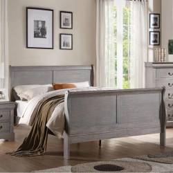 Louis Philippe III 25510F Sleigh Bed