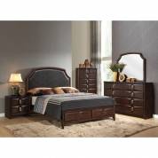 24570Q-4PC 4PC SETS Lancaster 24570Q Queen Bed