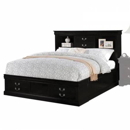 Louis Philippe III 24390Q Queen Bed