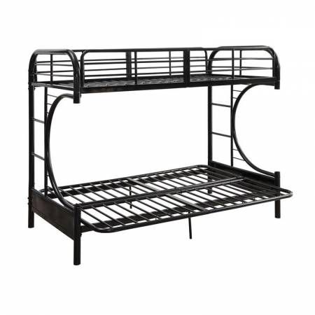 Eclipse 02081BK Twin over Full Futon Bunk Bed (Kids Beds - Bunk Bed)