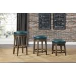 5681GEN-18 Round Swivel Stool, Green Westby