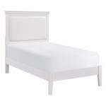 1519WHT-1* Twin Bed Seabright