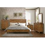 1927K-1CK* California Platform Bed, All Solid Sorrel