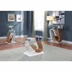 FOA4748-3PK 3PC SETS BATAM II COFFEE TABLE + END TABLE + SOFA TABLE