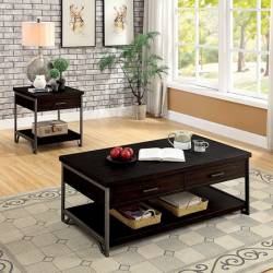 CM4499-2PK 2PC SETS WASTA COFFEE TABLE + END TABLE