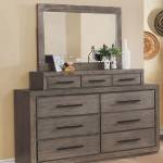 CM7047GY-DJ OAKBURN DRESSER W/ JEWELRY BOX