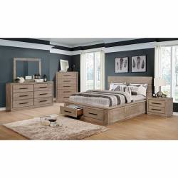 CM7047NT-Q-4PC 4PC SETS OAKES Queen BED